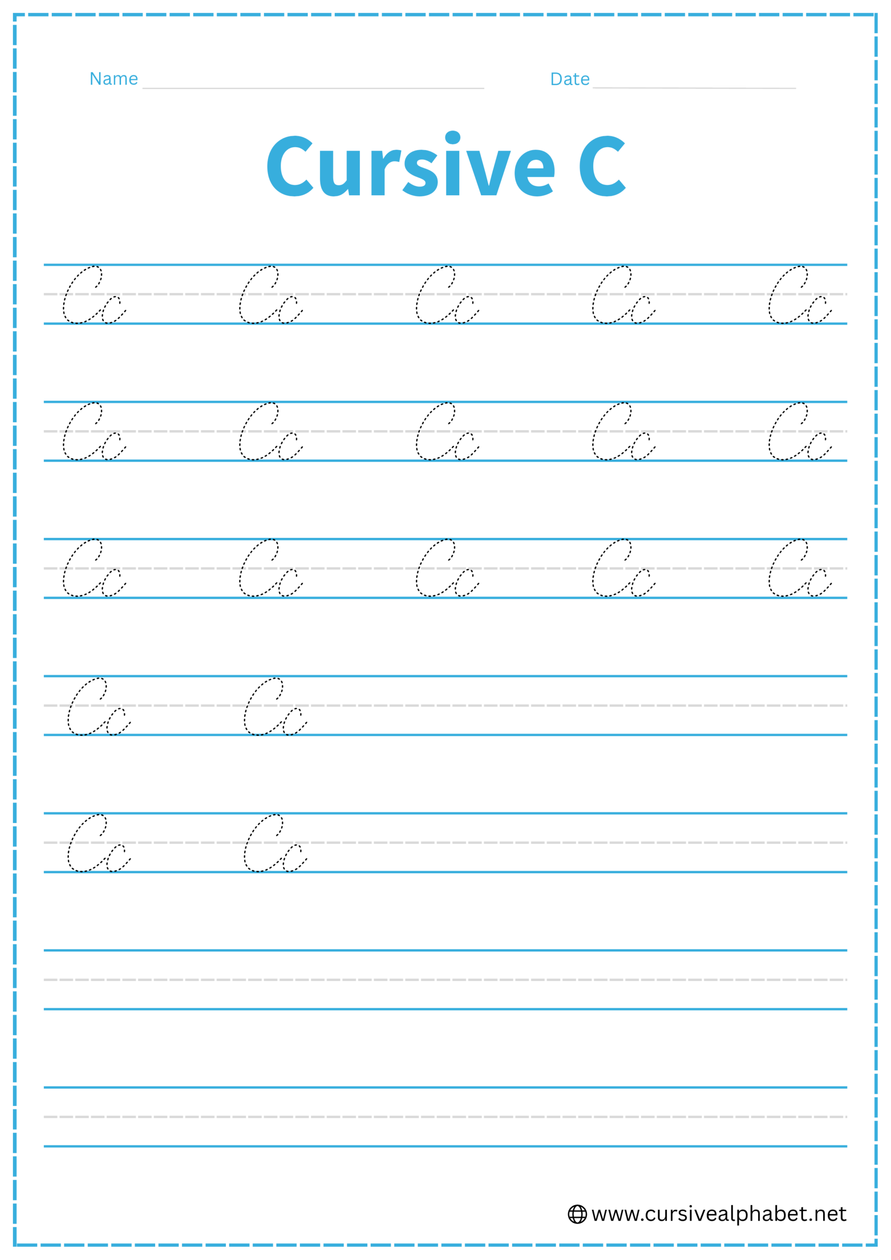 Cursive C