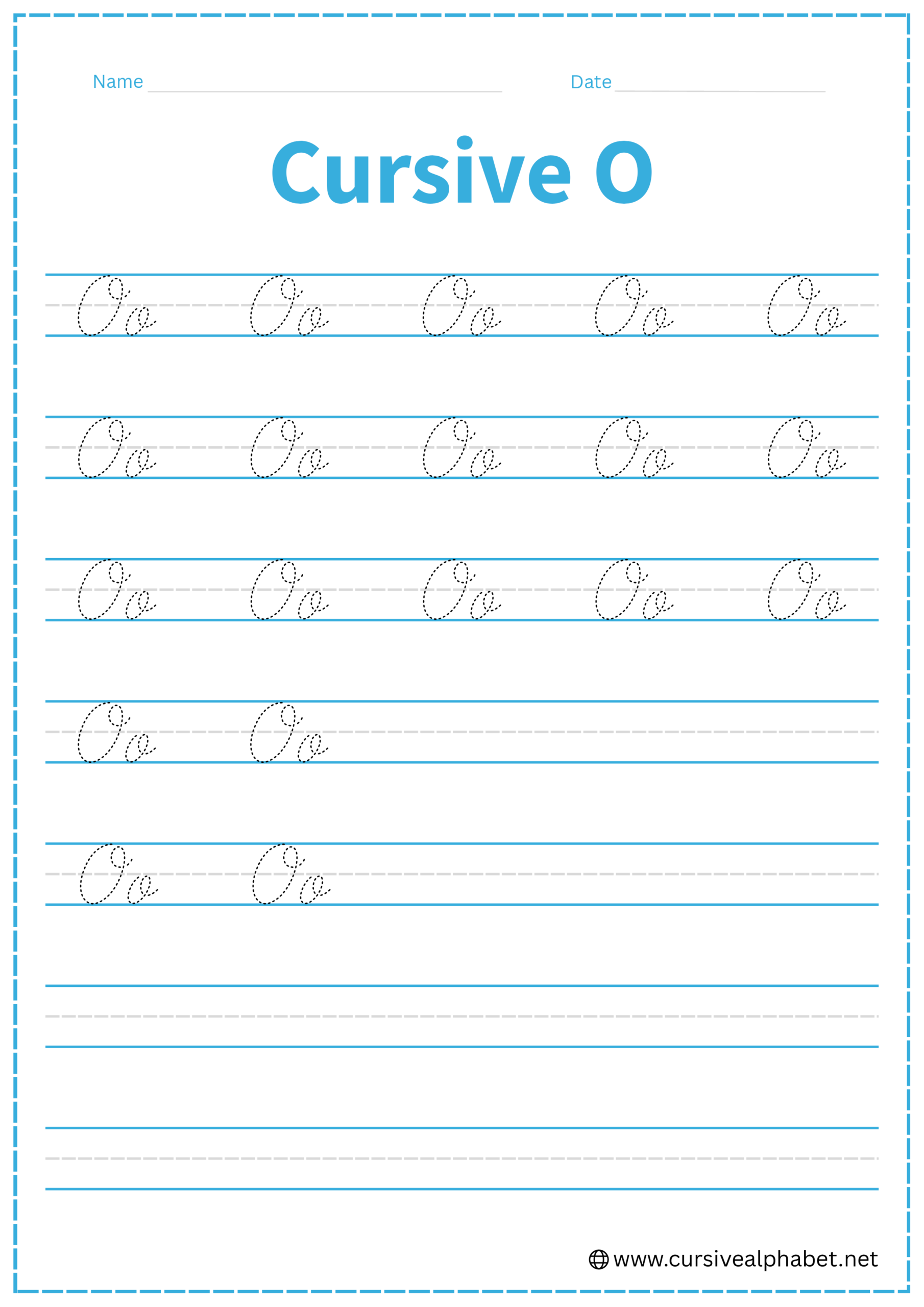 Cursive O