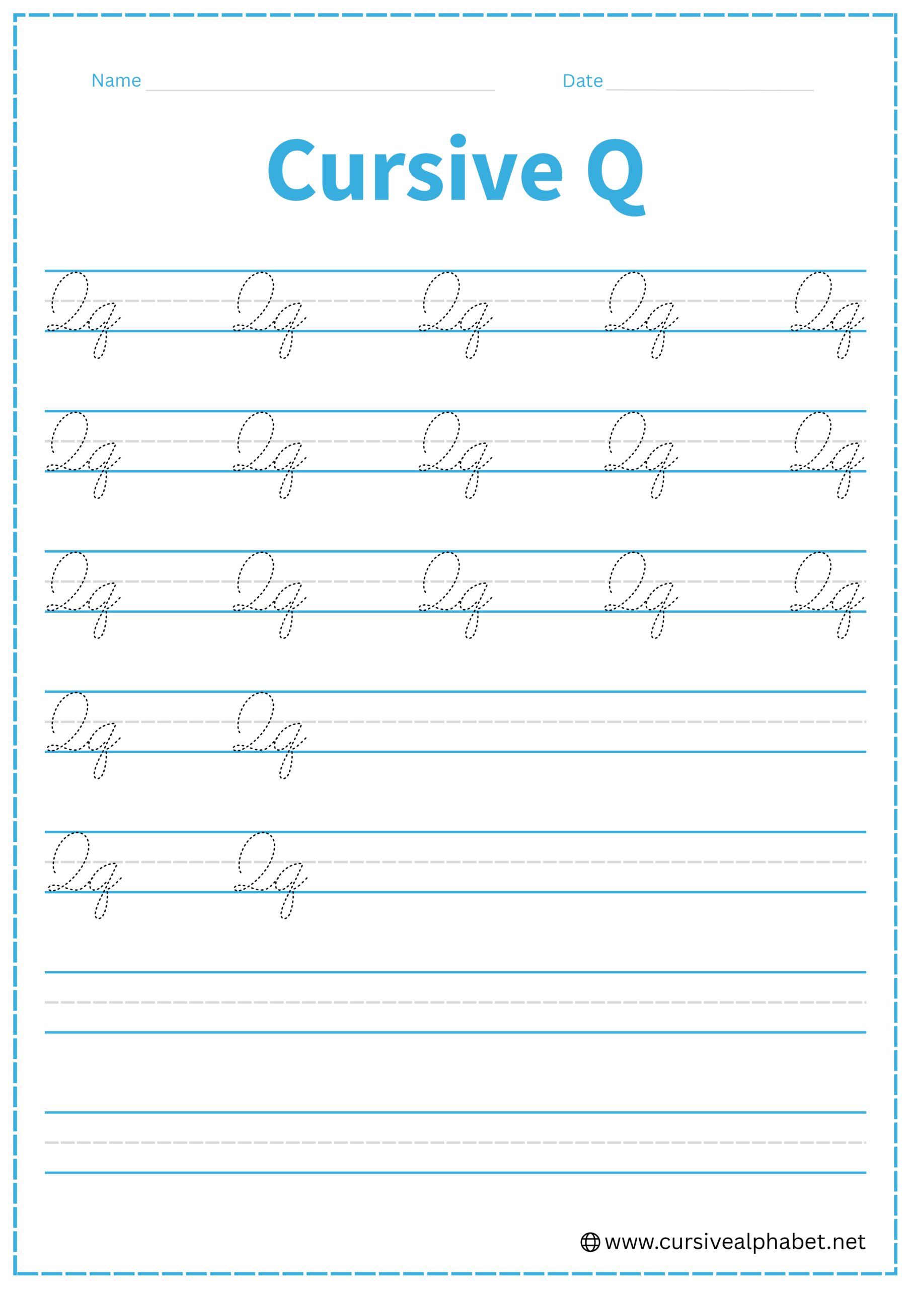Cursive Q