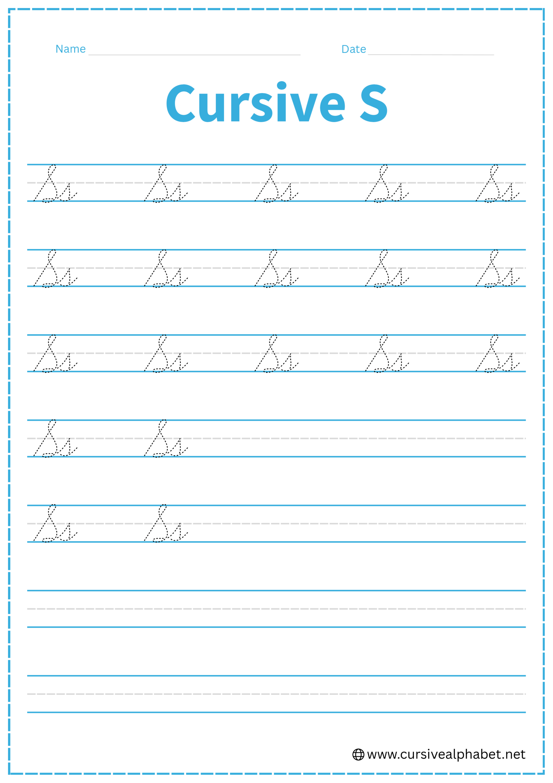 Cursive S