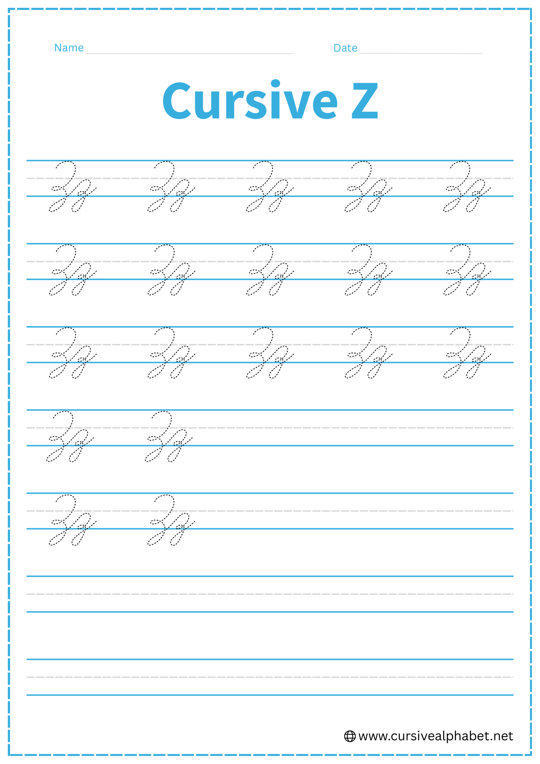 Cursive Z