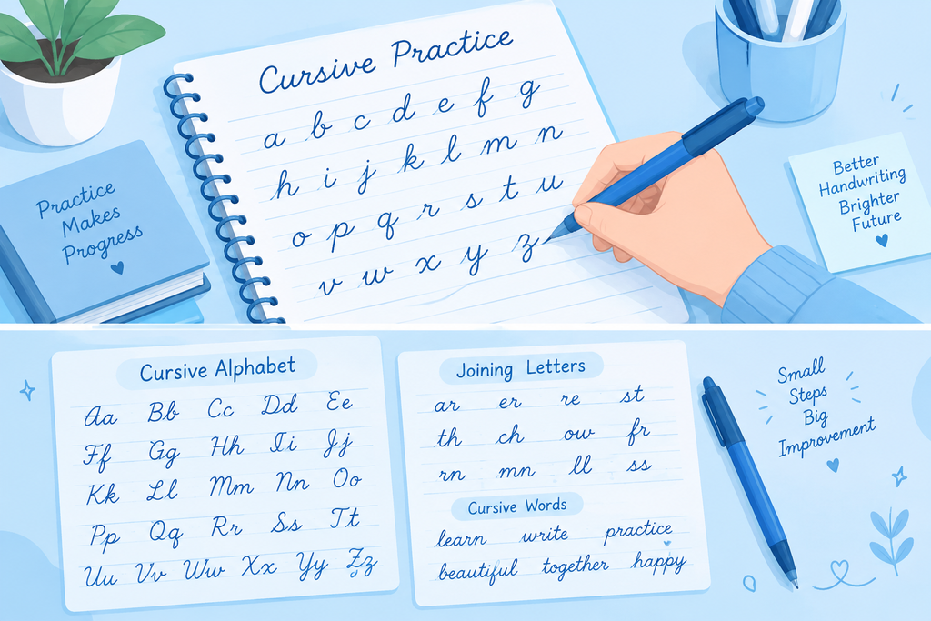 cursive alphabet